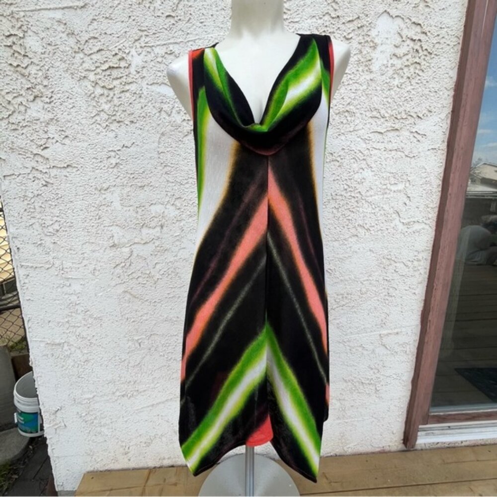 Artex Bright Lightweight Sleeveless Summer Maxi Dress